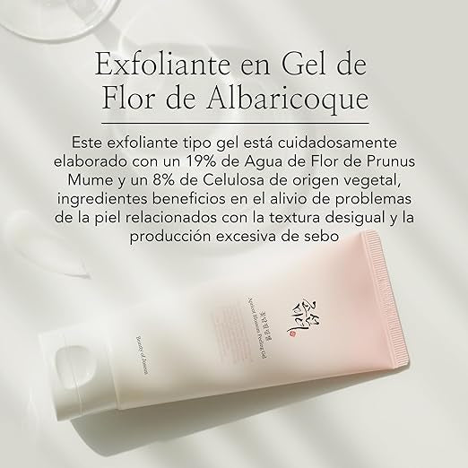 Beauty of Joseon Gel exfoliante facial Apricot Blossom Peeling Gel 100ml