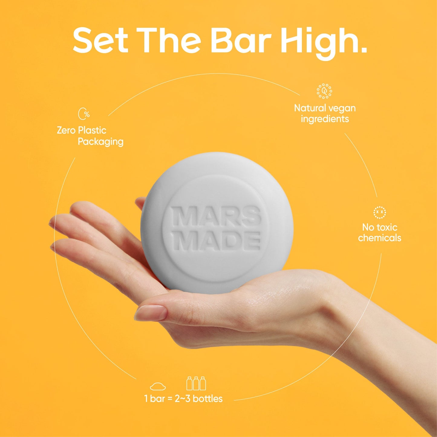 Shampoo en Barra - MarsMade