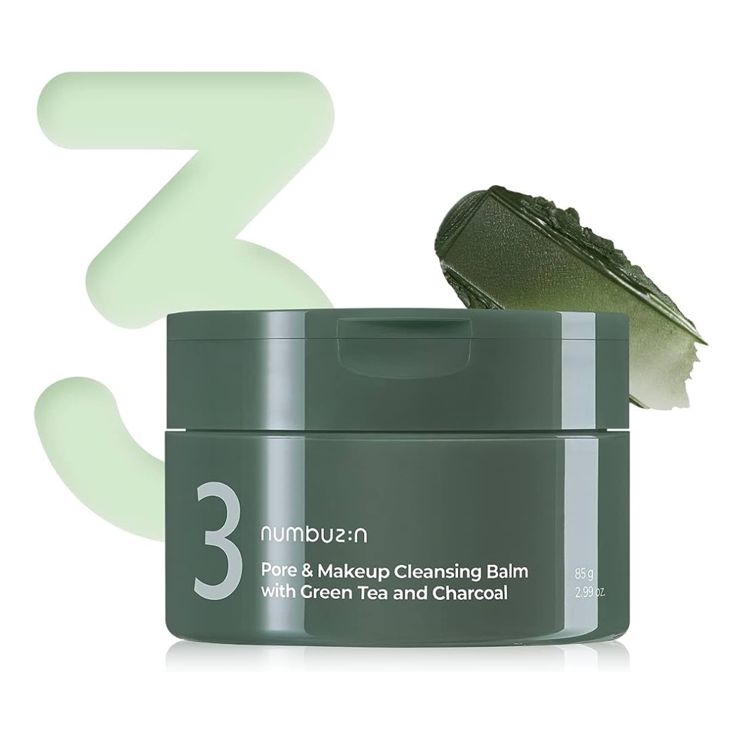 No.3 Pore & Makeup Cleansing Balm with Green Tea and Charcoal