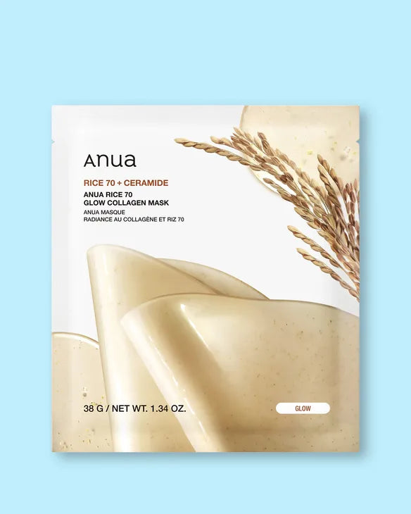 Rice 70 Glow Collagen Mask by Anua