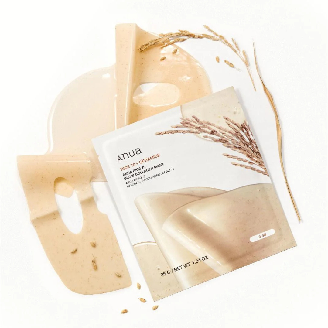Rice 70 Glow Collagen Mask by Anua