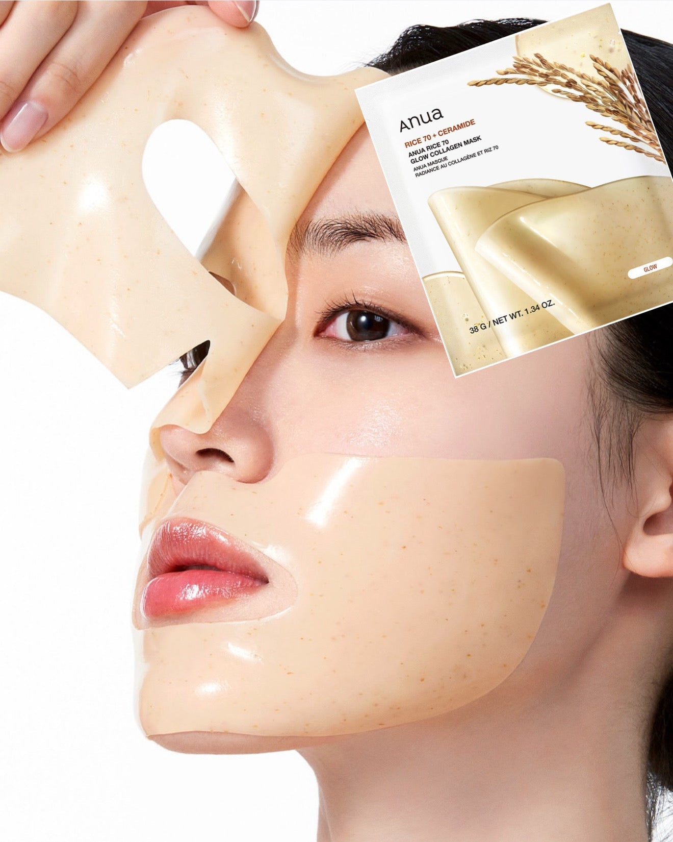 Rice 70 Glow Collagen Mask by Anua
