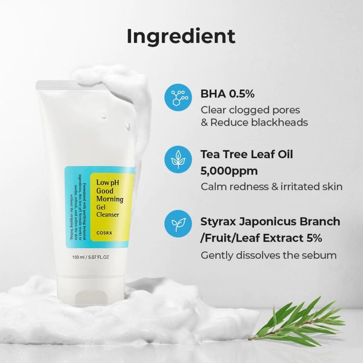 Cosrx Low PH Gel Cleanser Limpiador Suave