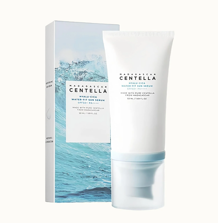 WATER FIT SERUM MADAGASCAR CENTELLA HYALU CICA SPF50 50ML SKIN1004